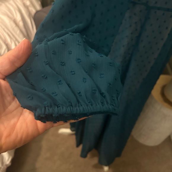 Torrid Chiffon Polka Dot Duster - Picture 9 of 11